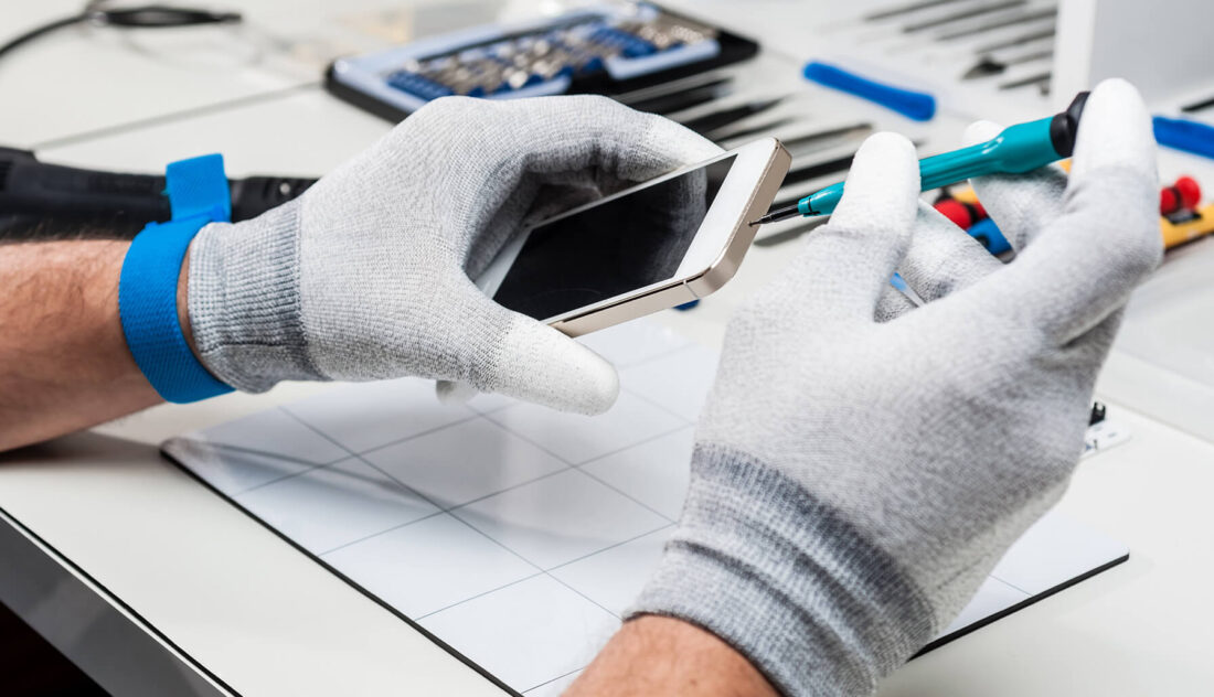 Smartphones easier repairable